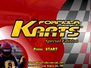 Formula Karts - Special Edition (EU) screen shot title